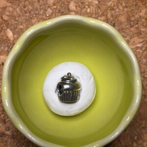 Pandora Silver Bracelet Charm - Cupcake